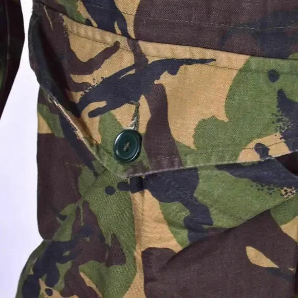 British Army Camo Military Woodland DPM Smock Jacket 170/96 M Short Temperate - Picture 6 of 14
